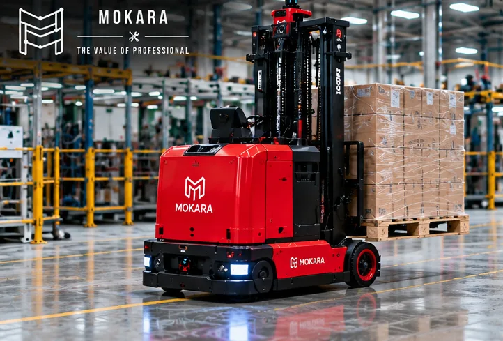 ภาพประกอบ Counterbalanced Forklift AMR เหมาะกับงานขนย้ายแบบไหน?